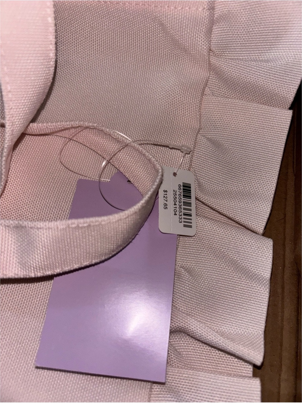 3 for 1 🩷 Bulgari 🩷 BUNDLE Pink Canvas Tote Bags - 3 Totes for 1 - Picture 6 of 10